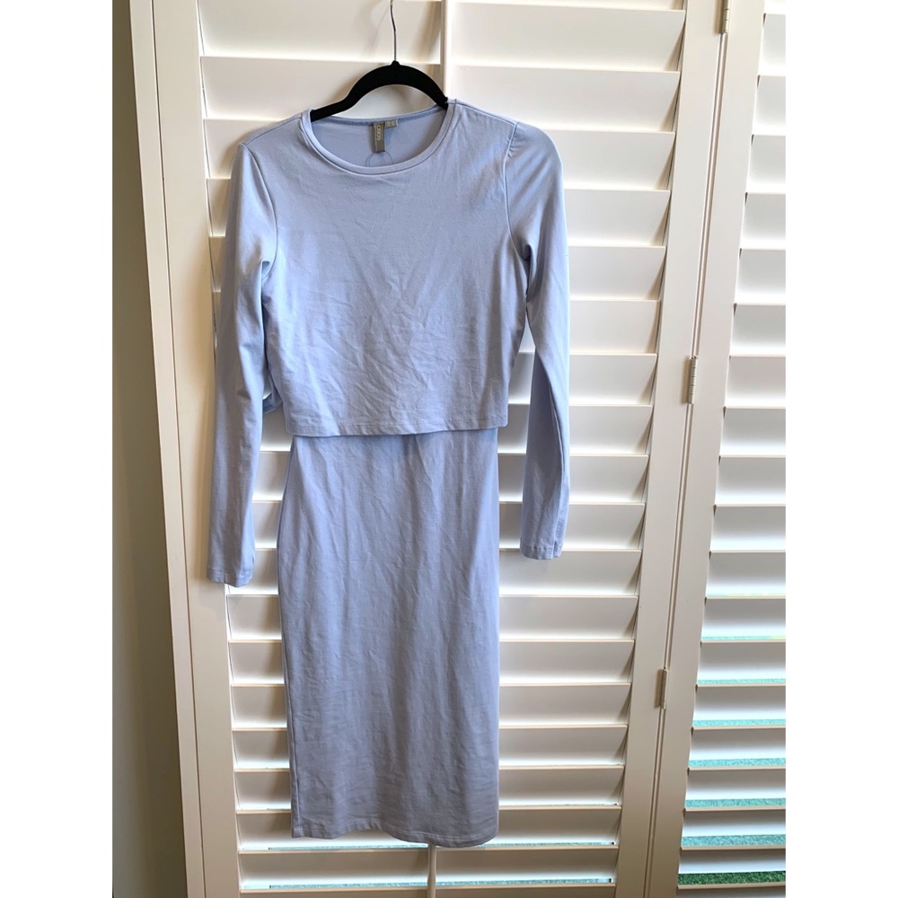 ASOS lavender bodycon dress